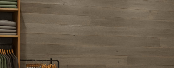 Retail Space End-Matched Boards | New Barnwood®